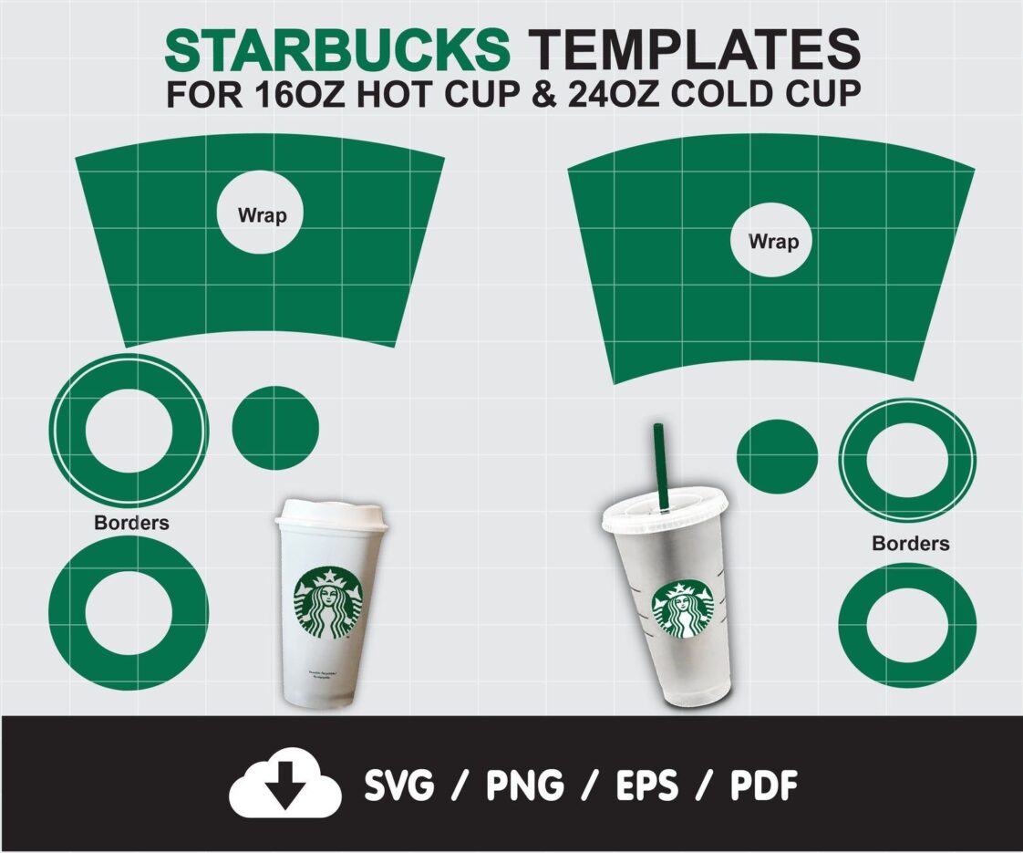 What size is a Venti Starbucks wrap?