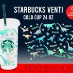 What size is a wrap for a Starbucks cold cup?