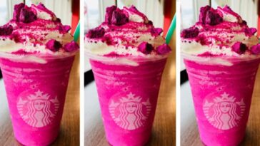 What sizes does the pink drink come in?