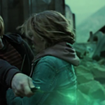 What spell did Harry use on Nagini?