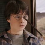 What spell did Hermione use on Harry's glasses?