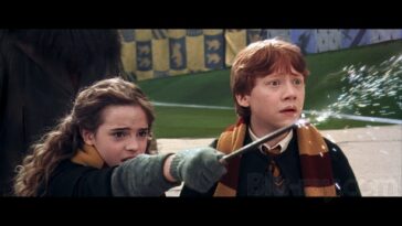 What spell does Hermione use on Neville?