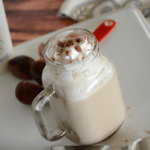 What syrup is in the chestnut praline latte?