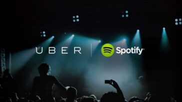 What type of alliance is uber and Spotify?