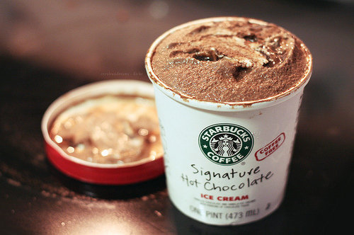 What type of hot chocolate does Starbucks have?