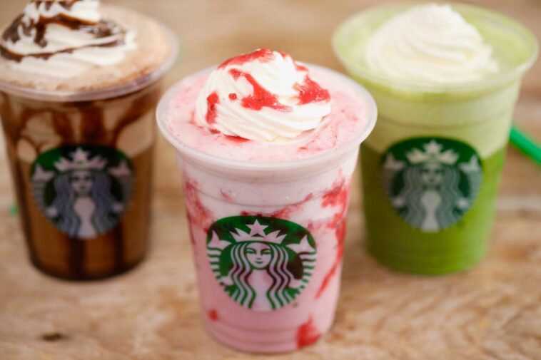 What's In The strawberry Creme Frappuccino?