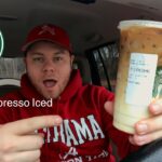 What's a iced blonde latte?