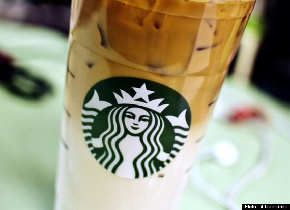 What's an upside down shot at Starbucks?