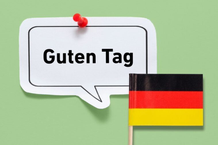 What's guten tag mean in German?