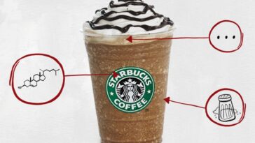 What's in Starbucks mocha frappuccino?
