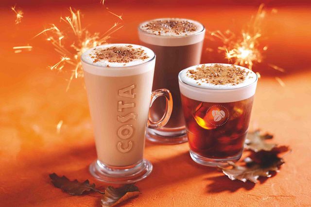 What's in a bonfire spiced latte?