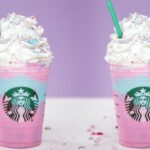 What's in a rainbow frappuccino?