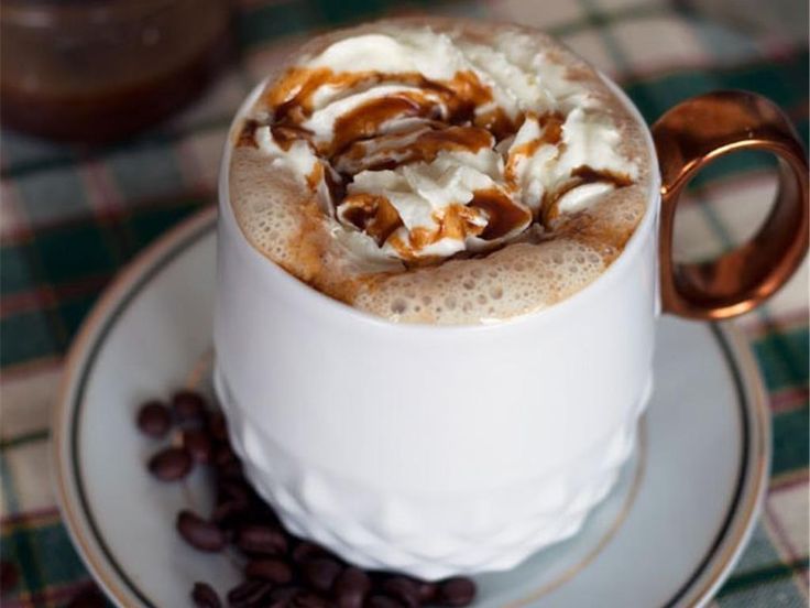 What's in caramel brulée latte?