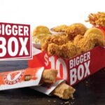 What's in the Popeyes $10 box?