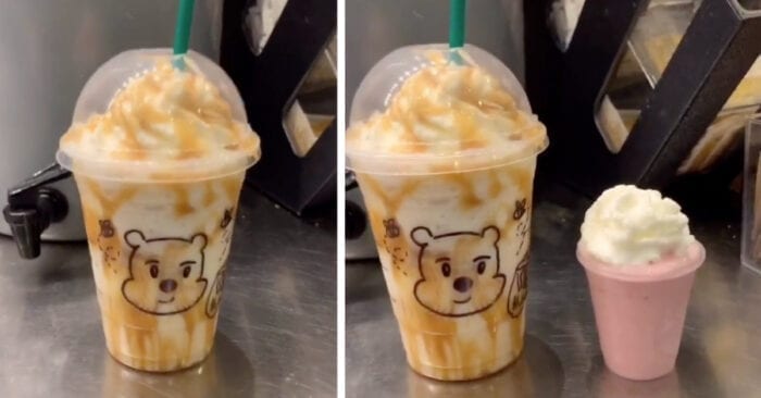 What's in the Winnie the Pooh Frappuccino?
