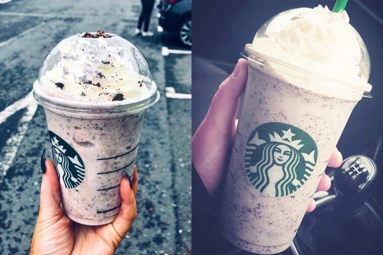 What's in the cookies and cream FRAP?