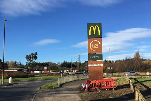 When did McDonald's start being open 24 hours?