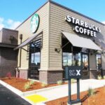 When did Starbucks get drive-thru?