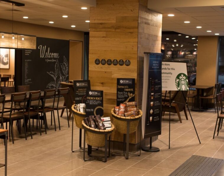 When did Starbucks open in Brooklyn?