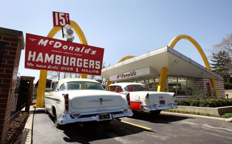When was the first McDonald's in NJ?
