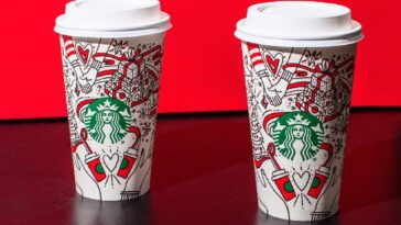 Where are Starbucks cups manufactured?