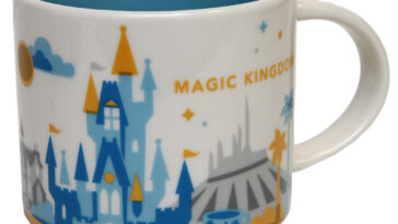 Where can I buy a Starbucks mug at Magic Kingdom?