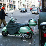 Where can I park a Vespa in NYC?