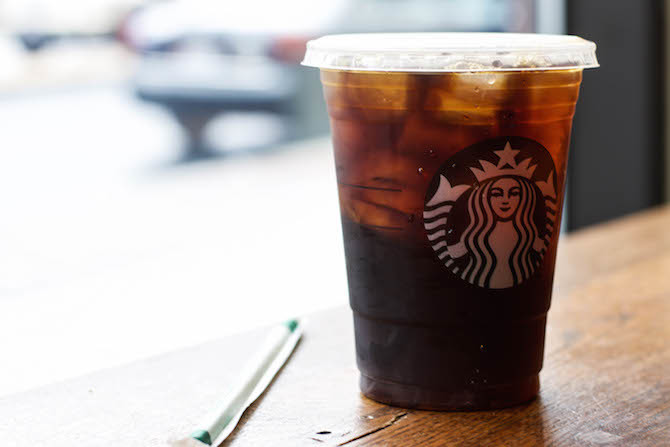Where does Starbucks get their syrups?