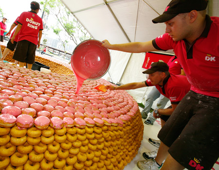 Where is the largest Dunkin Donuts?