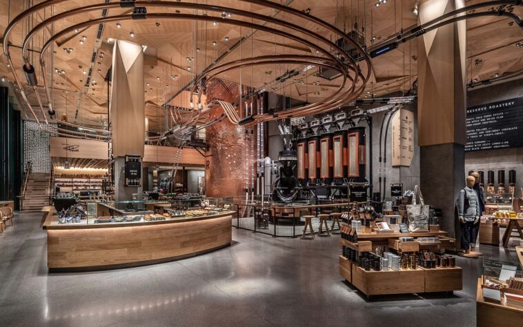 Where was the second Starbucks Roastery opened?