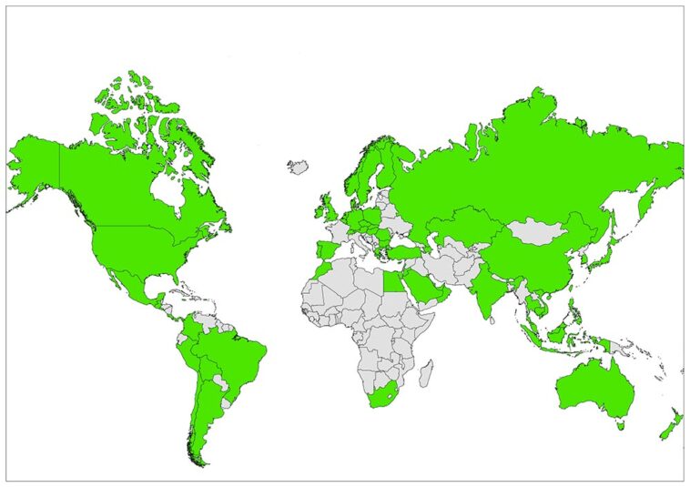 Which European country has no Starbucks?