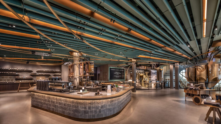 Which Starbucks Reserve was second to open?
