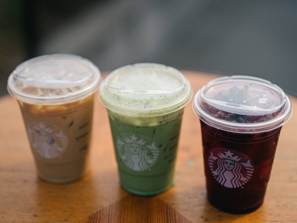 Which Starbucks iced coffee is the sweetest?