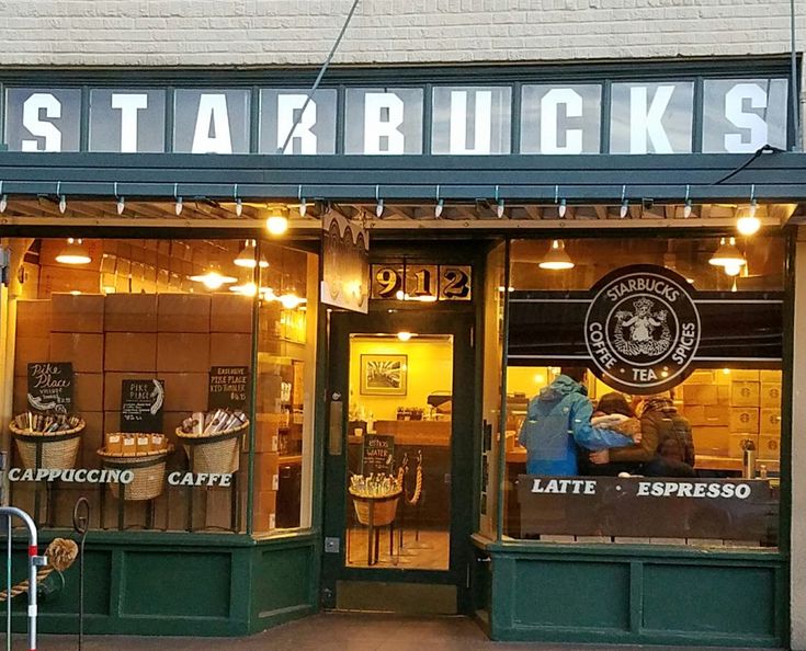 Which is the first Starbucks?