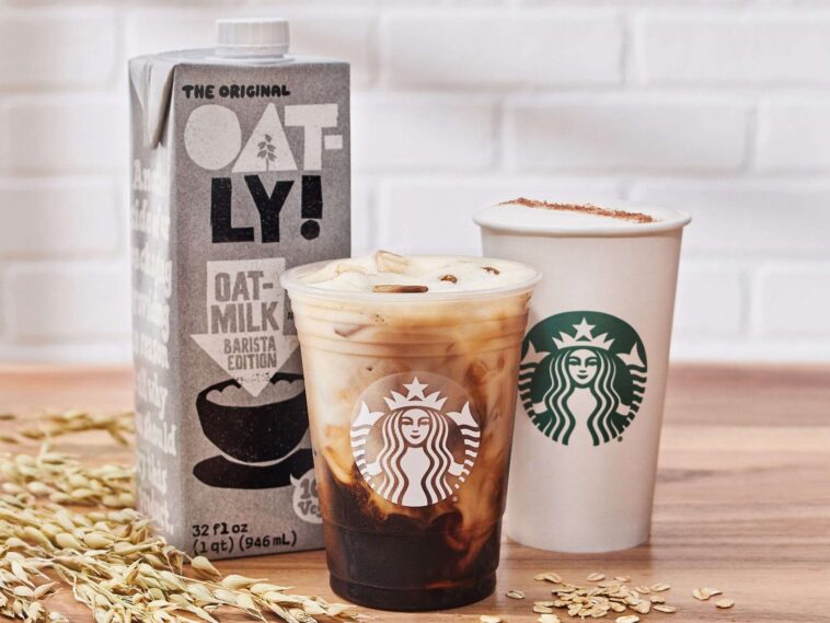 Which oat milk does Starbucks use?