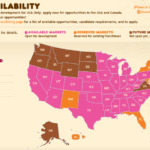 Which states have Dunkin?