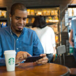 Who are Starbucks majority customers?