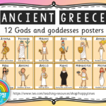 Who are the 12 major Greek goddesses?