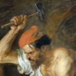 Who did Hephaestus cheat on Aphrodite with?