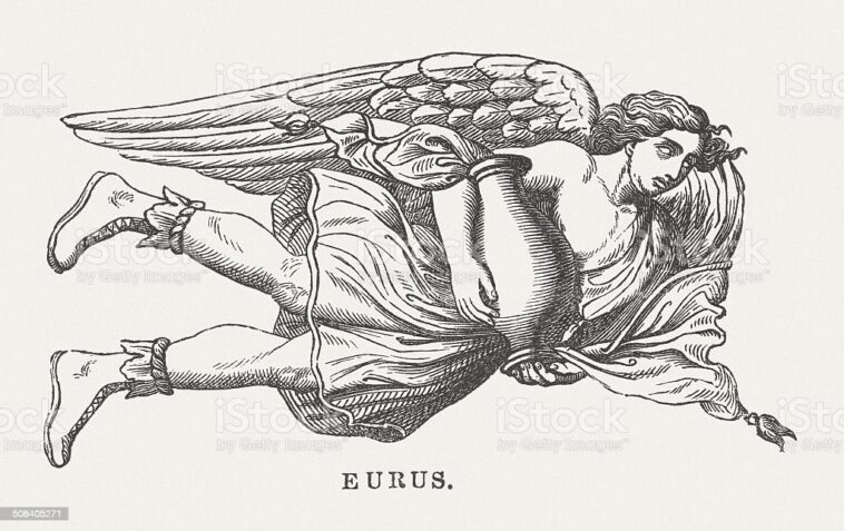 Who is eurus in Greek mythology?