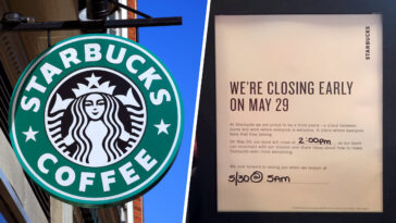 Why are Starbucks closed so early now?