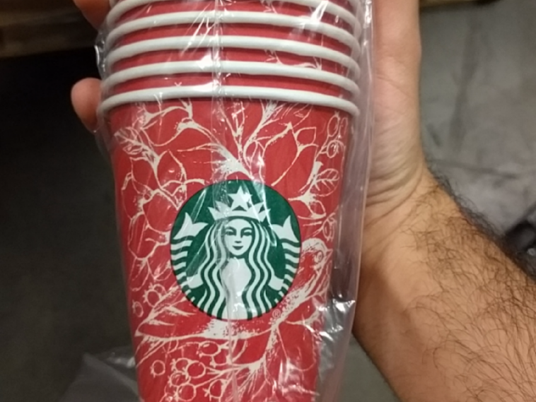Why are Starbucks cups not microwavable?