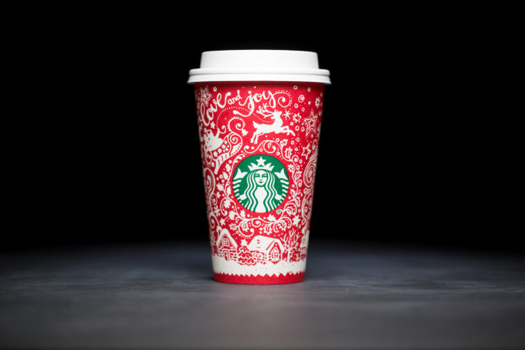 Why are Starbucks cups white?