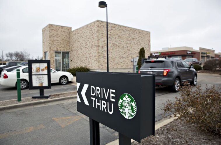 Why are Starbucks drive thrus so long?