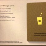 Why did Starbucks close my Gold card?
