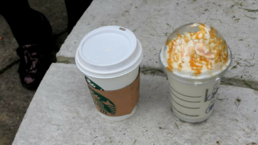 Why did Starbucks discontinue raspberry syrup?