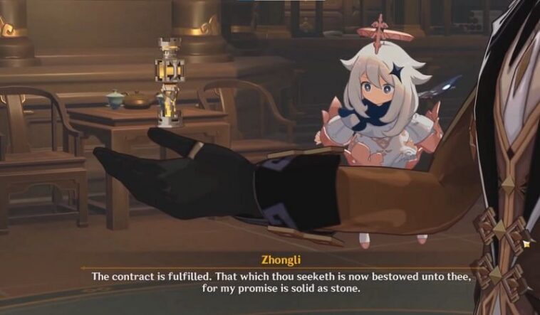 Why did Zhongli give away his Gnosis?