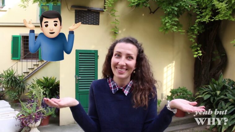 Why do Italians say mah?