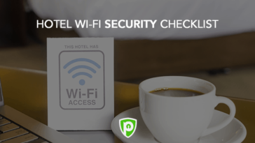 Why do cafés use open Wi-Fi?