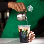 Why does Starbucks cold brew black coffee have calories?